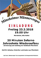 Flyer Männervesper