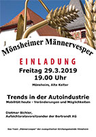 Flyer Männervesper